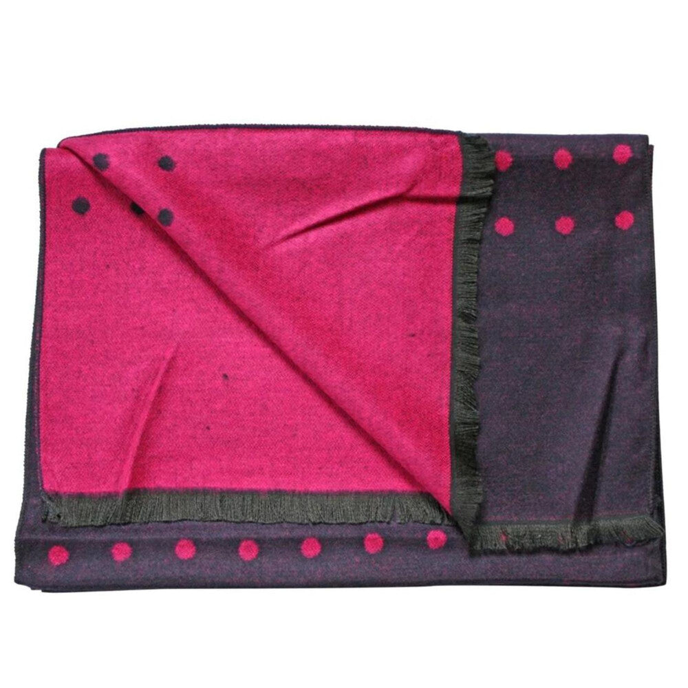 Swole Panda Navy/Pink Spot Scarf