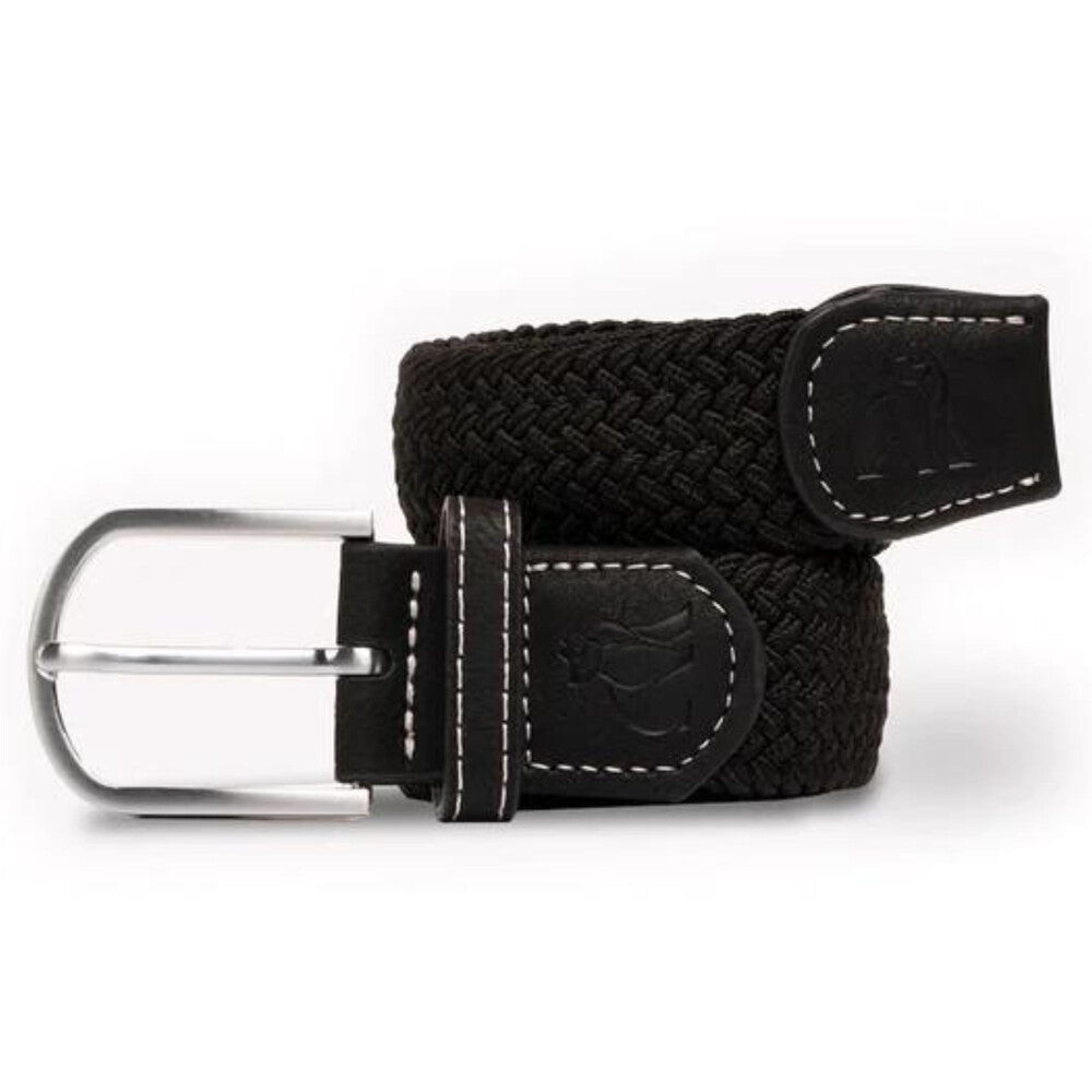 Swole Panda Woven Belt - Jet Black