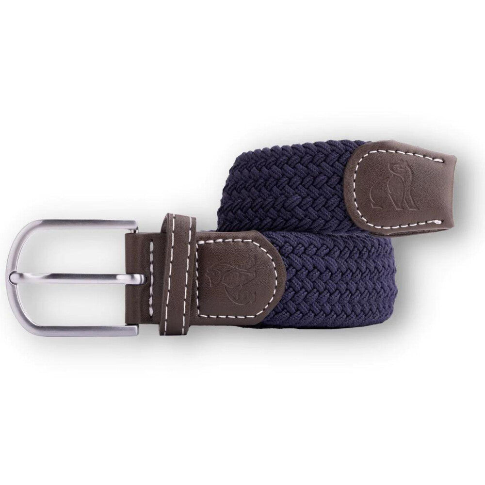 Swole Panda Woven Belt - Navy
