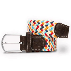 Swole Panda ZigZag Woven Belt - Multicoloured