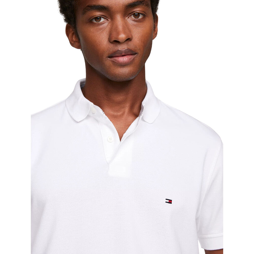 Tommy Hilfiger 1985 Collection Textured Pique Polo Shirt - White