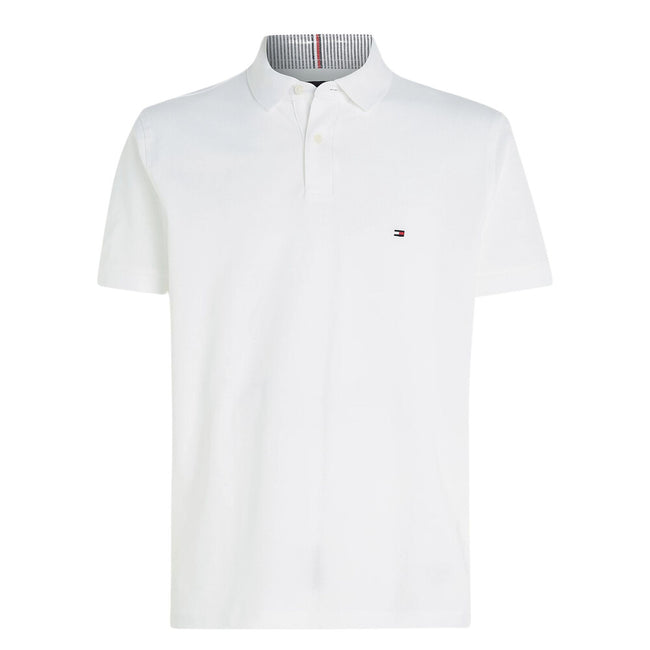 Tommy Hilfiger 1985 Collection Textured Pique Polo Shirt - White Hover Image
