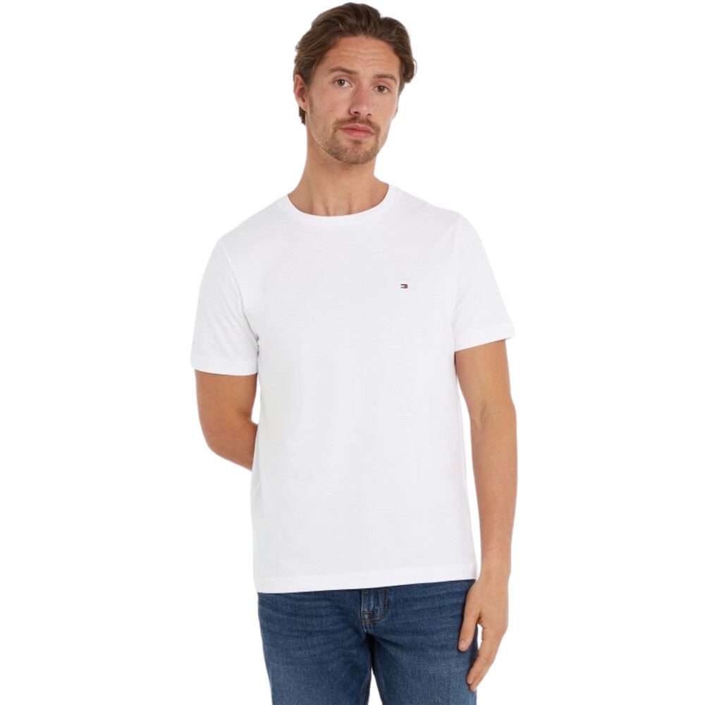 Tommy Hilfiger Essential Regular Fit Solid T-Shirt - White