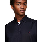 Tommy Hilfiger Flex Cotton Poplin Shirt - Desert Sky