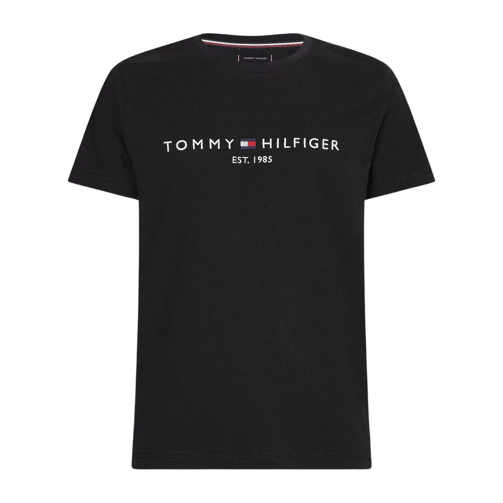 Tommy Hilfiger Logo T-Shirt - Jet Black