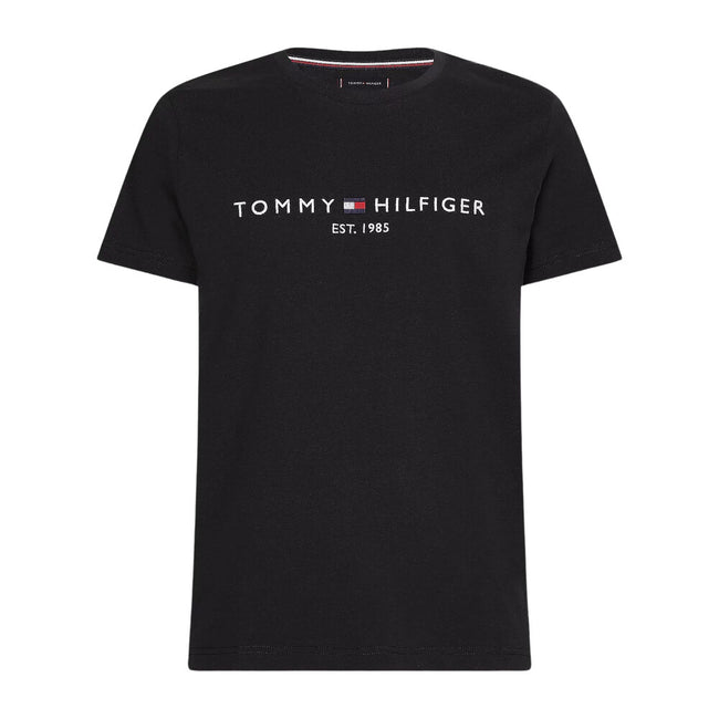 Tommy Hilfiger Logo T-Shirt - Jet Black Hover Image