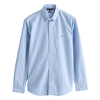 Tommy Hilfiger Solid Heritage Oxford Shirt - Blue