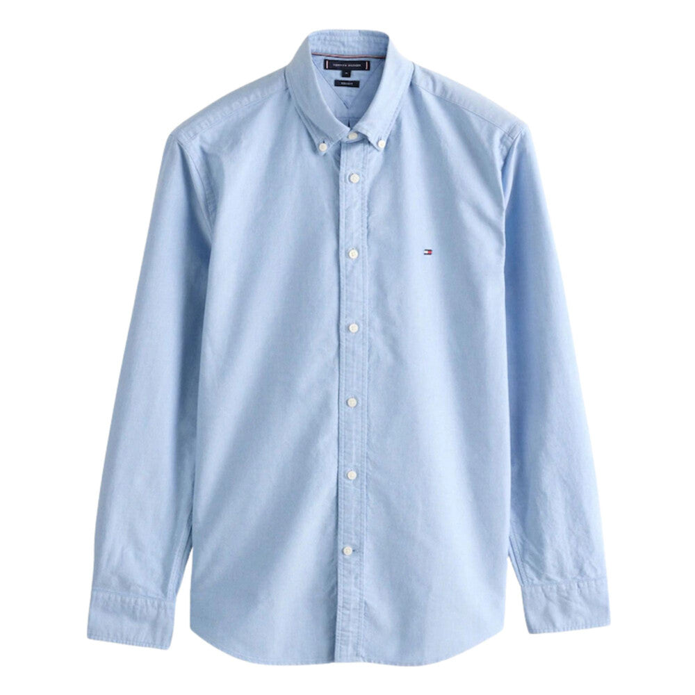 Tommy Hilfiger Solid Heritage Oxford Shirt - Blue