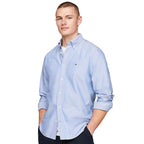 Tommy Hilfiger Solid Heritage Oxford Shirt - Blue
