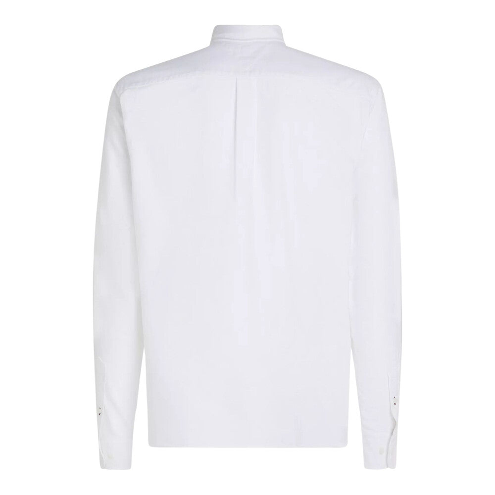 Tommy Hilfiger Solid Heritage Oxford Shirt - Optic White
