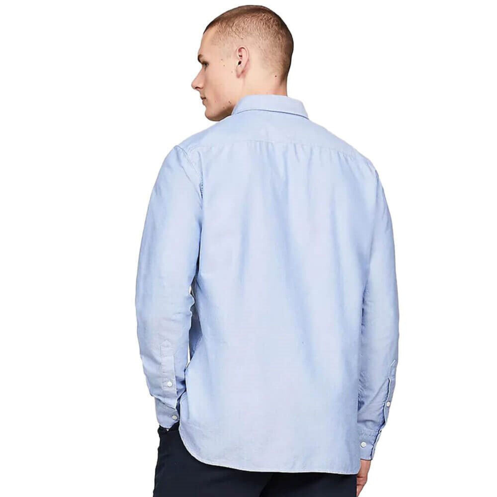 Tommy Hilfiger Solid Heritage Oxford Shirt - Blue