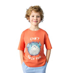 Joules Boys Archie Short Sleeve Screenprint T-Shirt - Orange