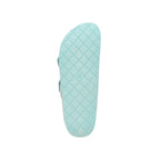 Joules Womens Sunseeker Light Blue EVA Double Buckle Sliders - Light Blue