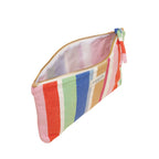 Joules Womens Carrywell Printed Pouch - Multi Stripe