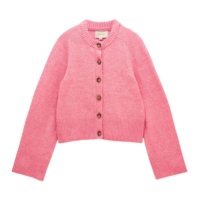 Joules Womens Esme Cardigan - Pink Hover Image