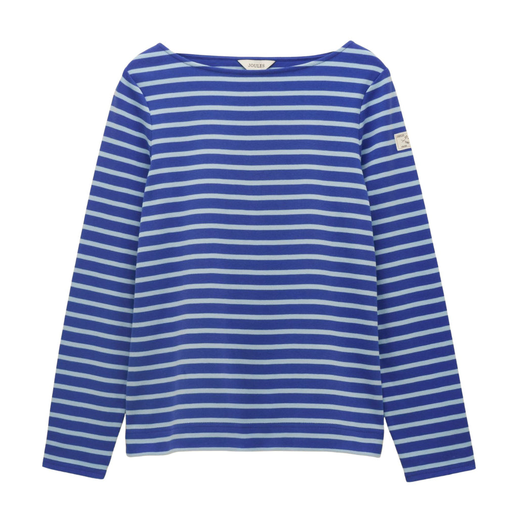 Joules Womens Harbour T-Shirt - Blue/Navy Stripe