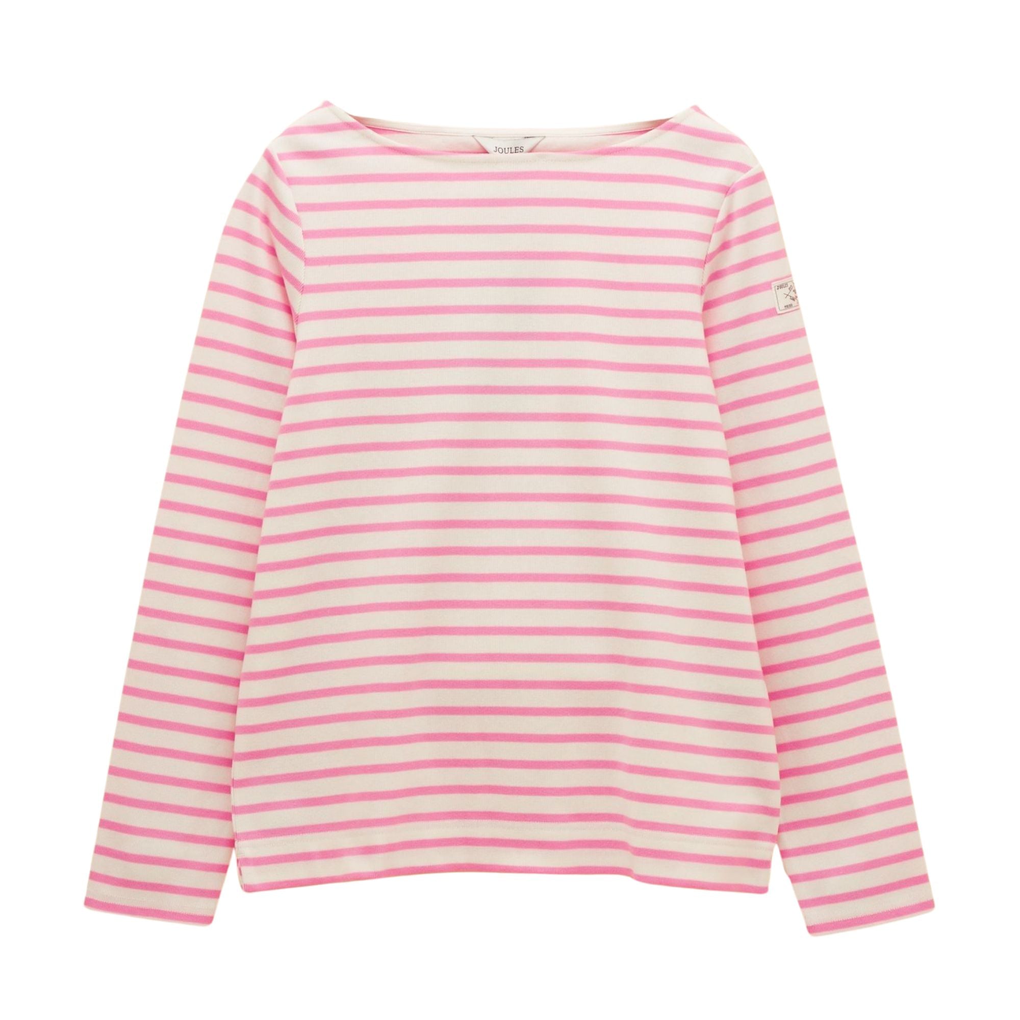 Joules Womens Harbour T-Shirt - Pink Stripe