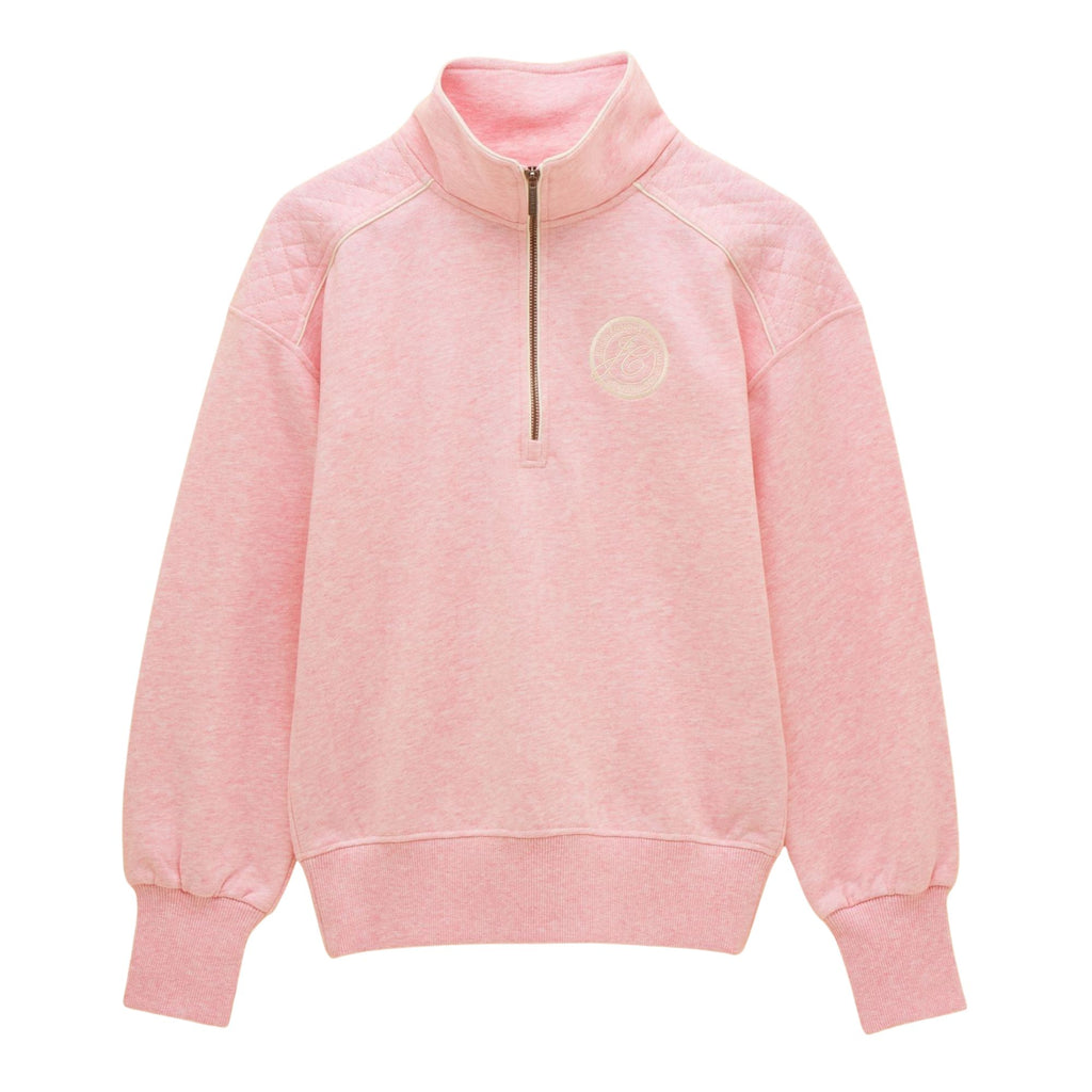 Joules Womens Racquet Sweat Top - Pink