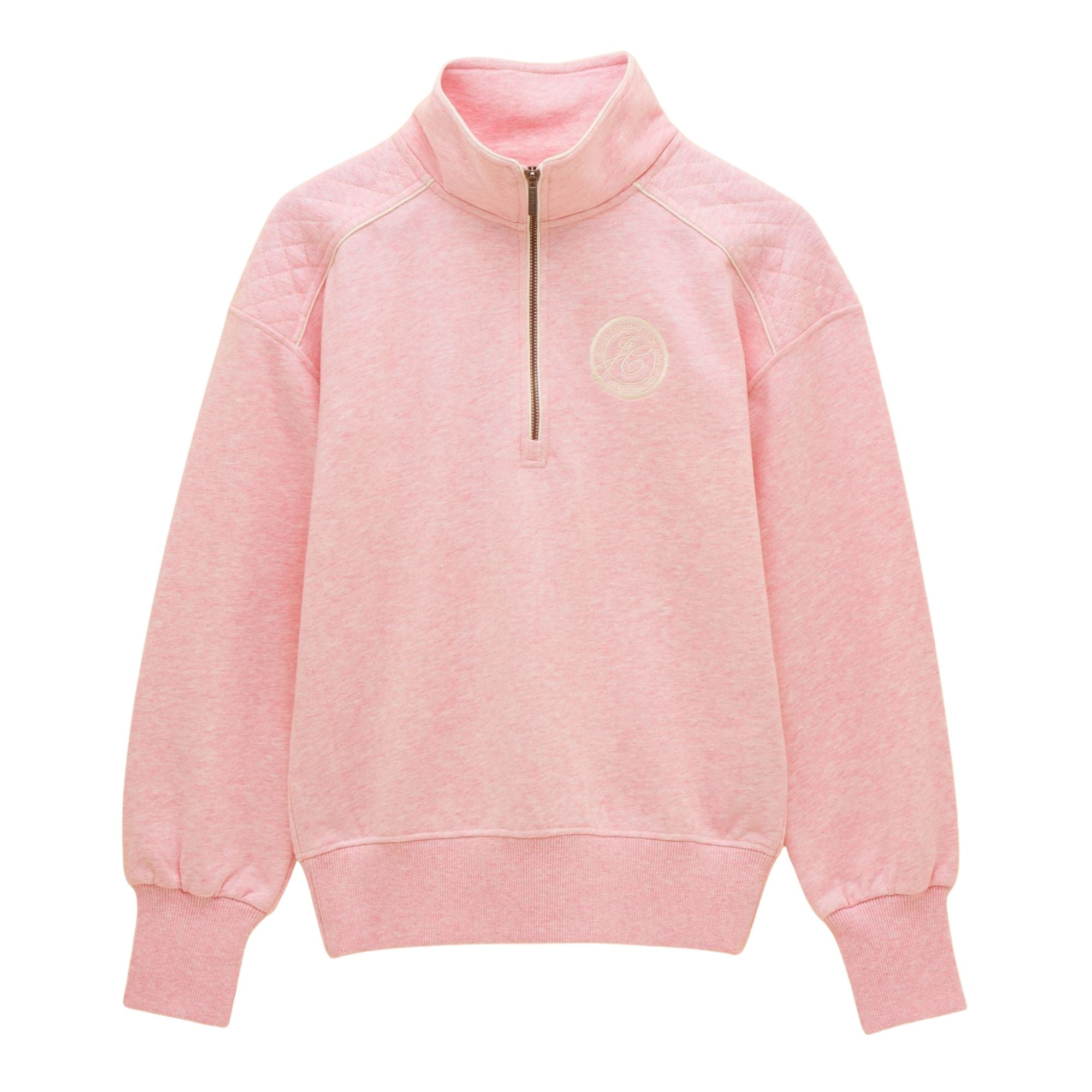 Joules Womens Racquet Sweat Top - Pink