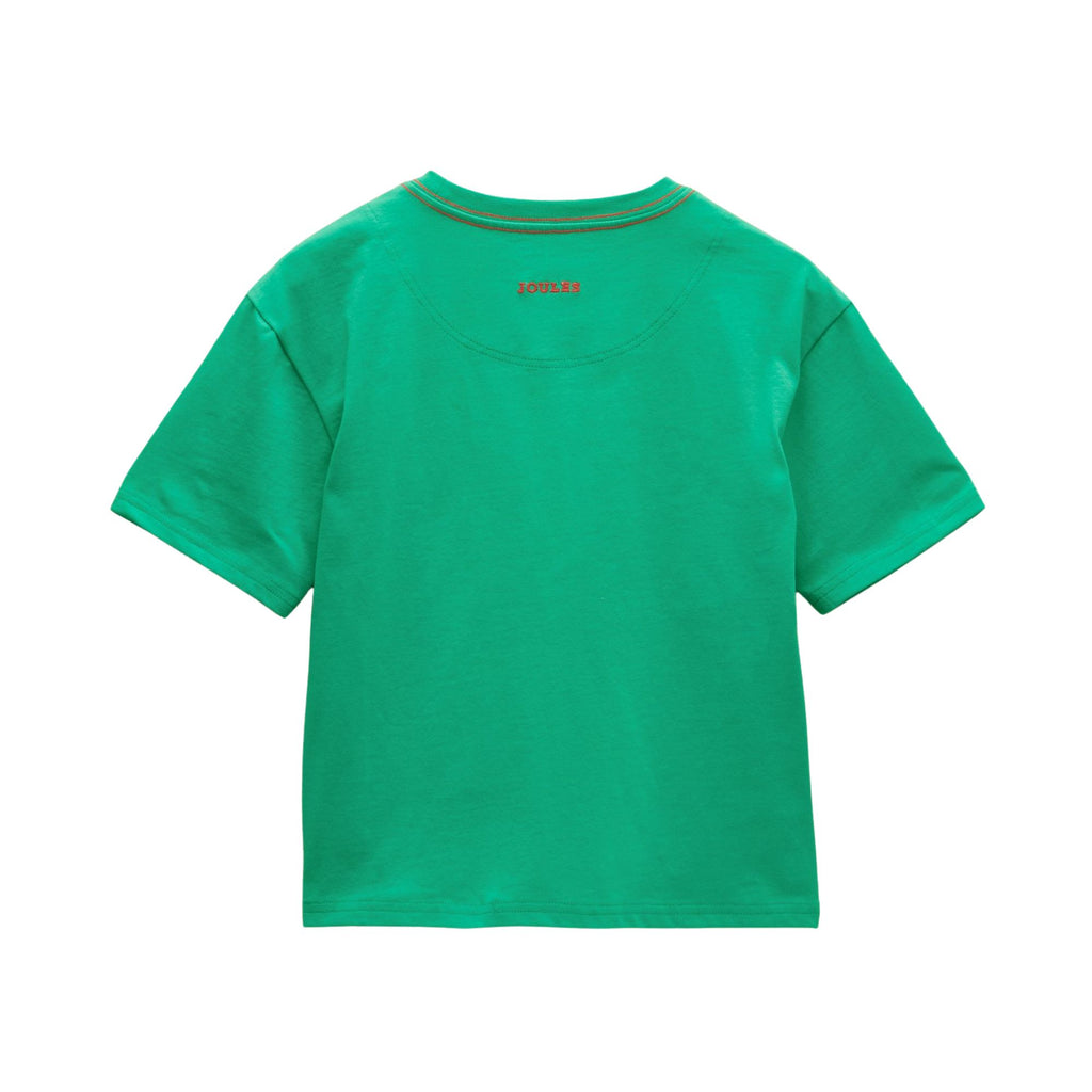 Joules Boys Archie Applique Graphic T-Shirt - Green