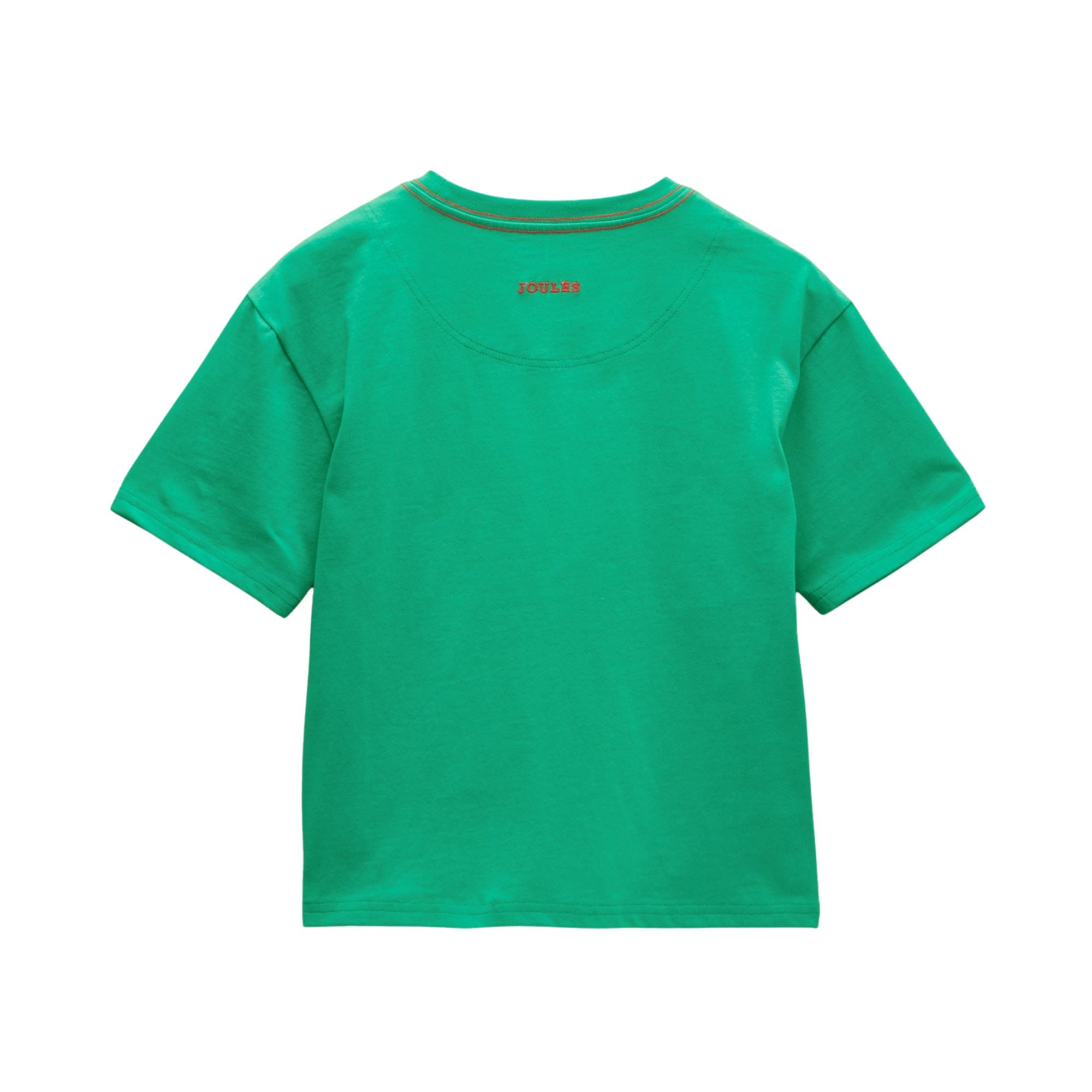 Joules Boys Archie Applique Graphic T-Shirt - Green