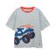 Joules Boys Archie T-Shirt - Blue/White