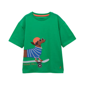 Joules Boys Archie T-Shirt - Green