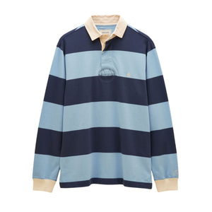 Joules Mens Rugby Club L/S Rugby Shirt - Blue/Navy