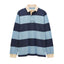 Joules Mens Rugby Club L/S Rugby Shirt - Blue/Navy