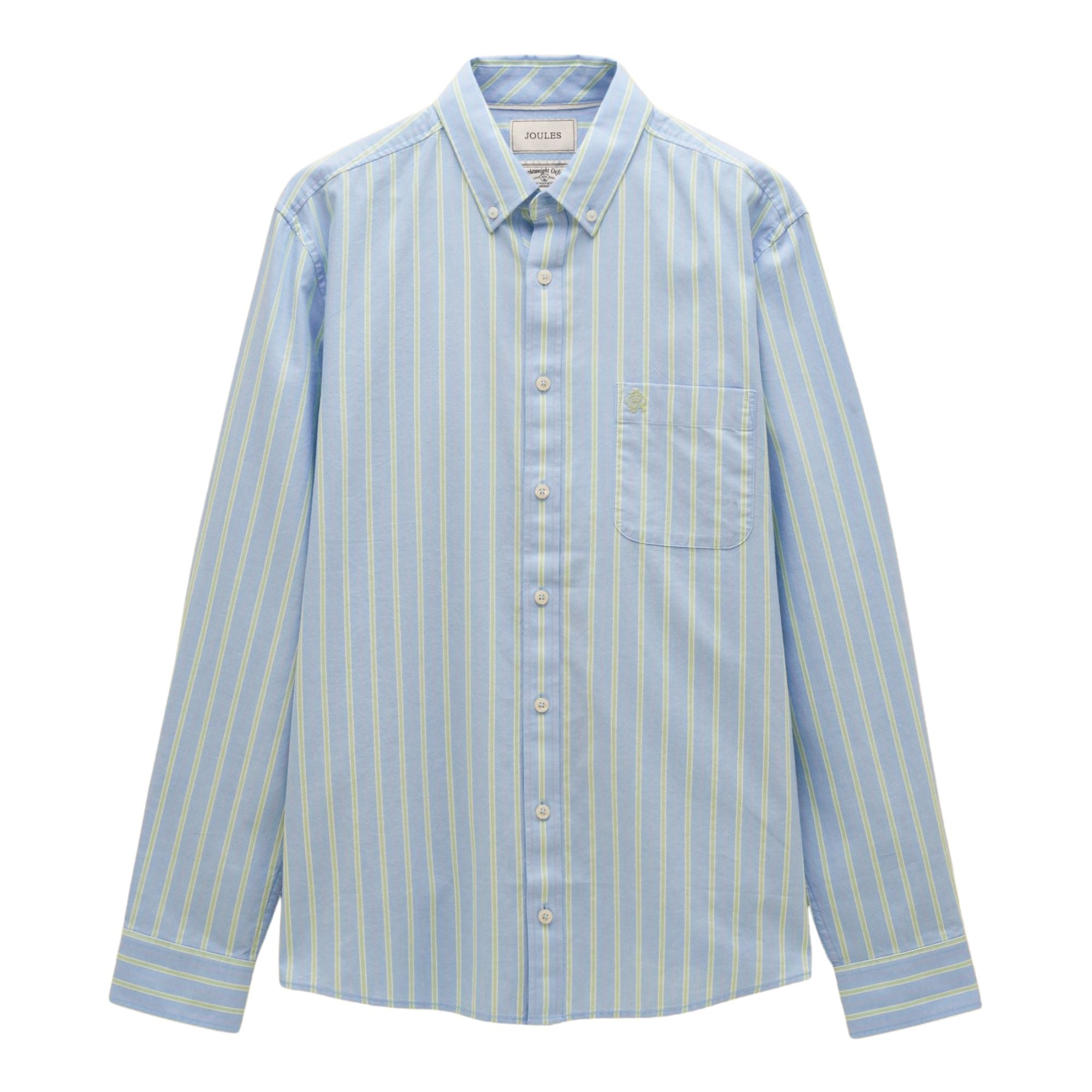 Joules Mens Oxford Lw Stripe Shirt - Blue/White Stripe