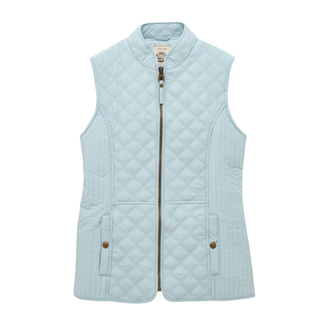 Joules Womens Minx Gilet - Powder Blue Hover Image
