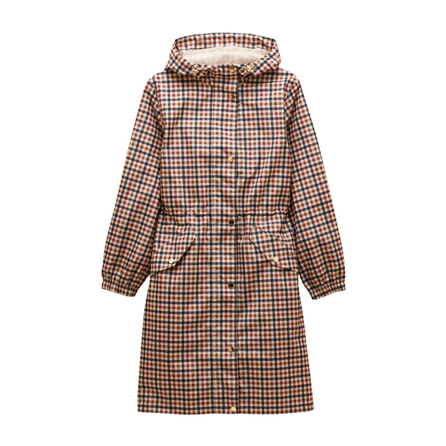 Joules Womens Holkham Coat - Gingham Hover Image
