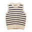 Joules Womens Holly Tank Top - Cream/Navy