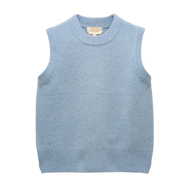 Joules Womens Holly Tank Top - Blue Hover Image