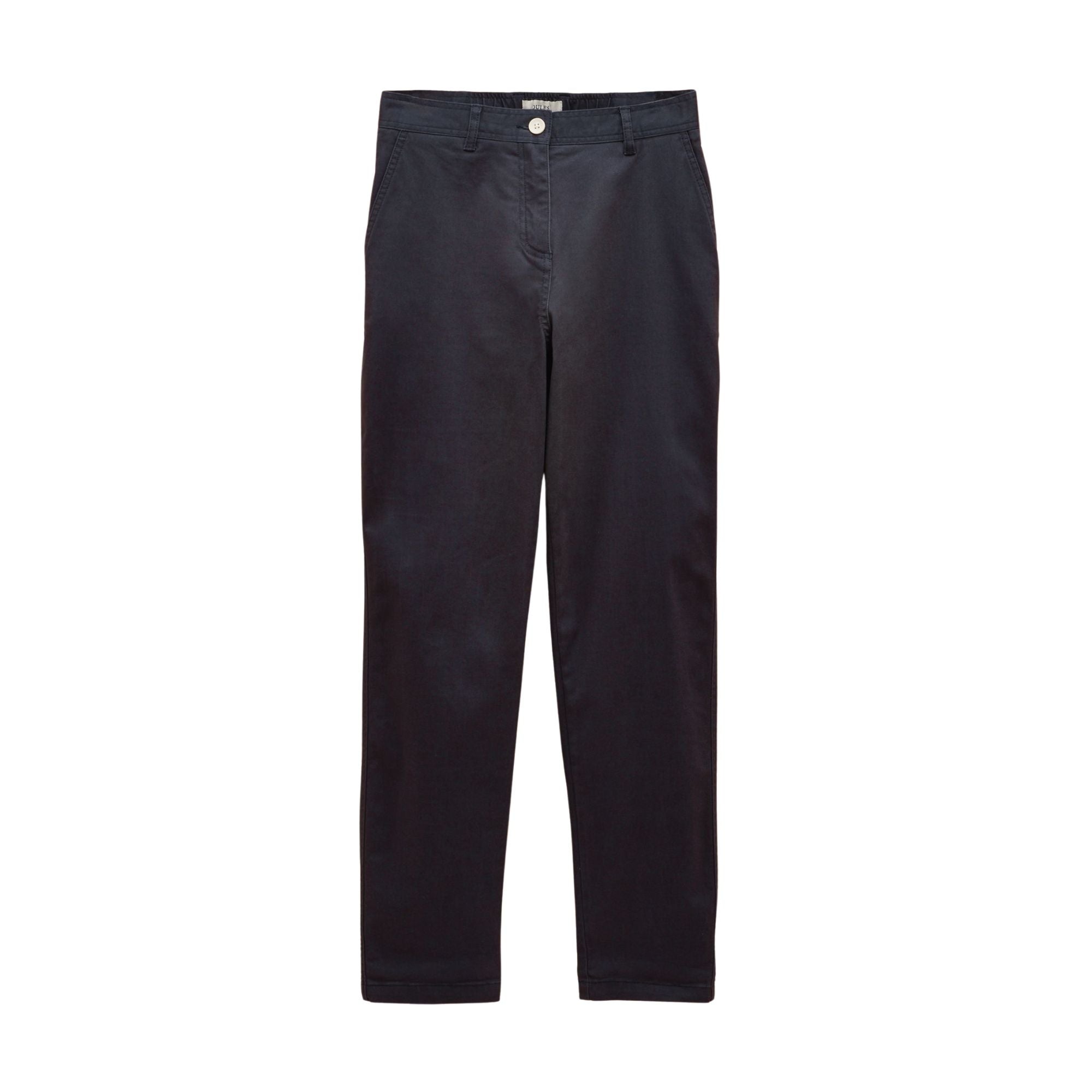 Joules Womens Slim Fit Chino Trousers - Navy Blue