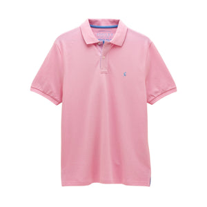 Joules Mens Woody Polo Shirt - Light Pink
