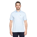 Gabicci Z05 Short Sleeved Jersey Polo Shirt - Sky