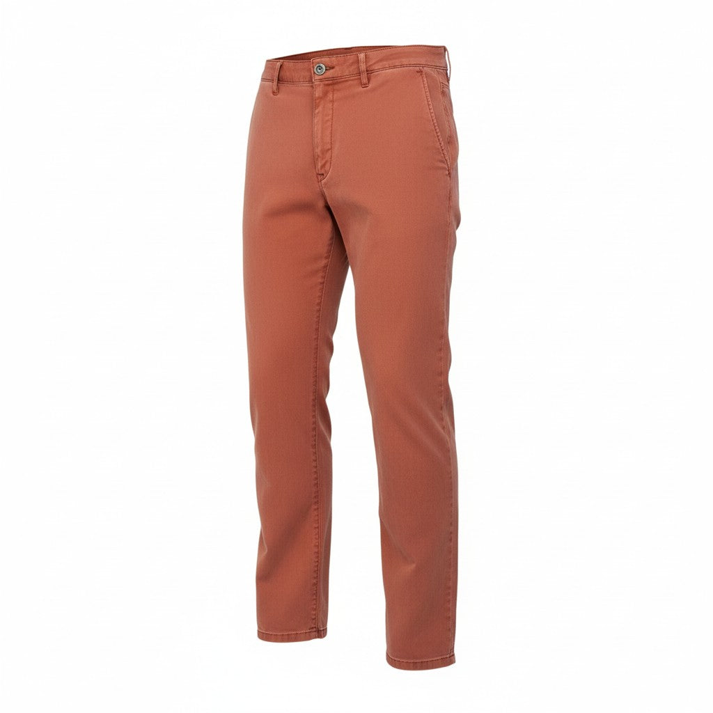 Meyer Roma Stretch Ultrasoft Twill Trousers - Red