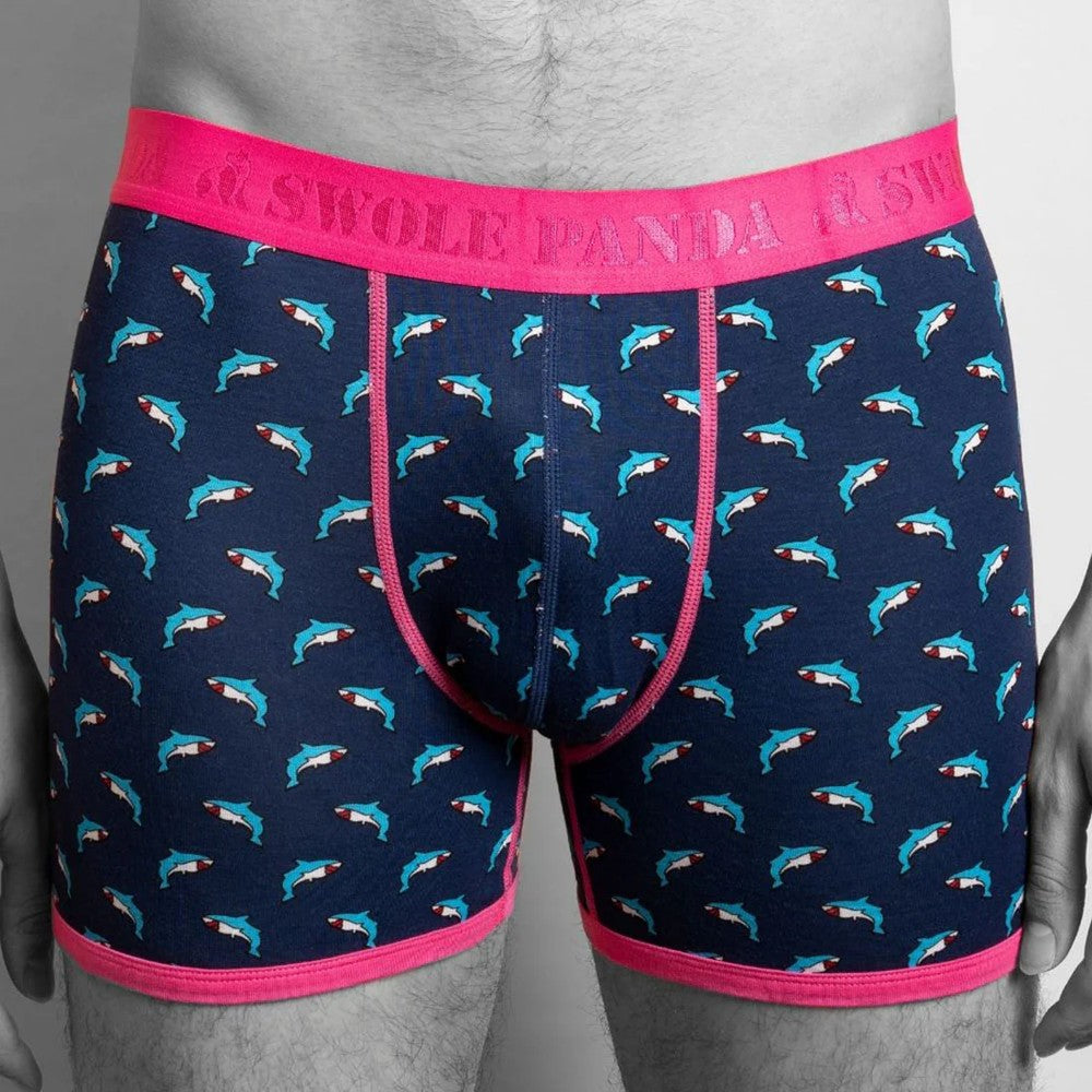 Swole Panda Bamboo Sharks Boxers